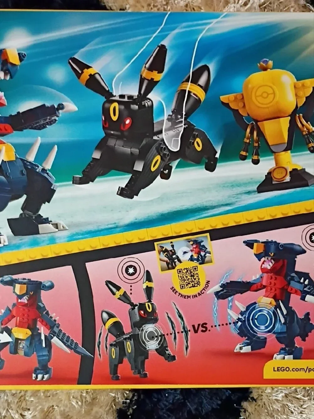 LEGO Pokémon 72165 Umbreon vs Garchomp Championship Battle